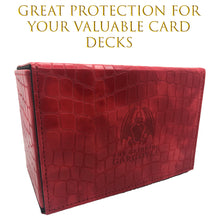 Load image into Gallery viewer, CCG Deck Box - RED DRAGON HIDE