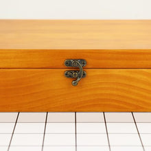 Load image into Gallery viewer, Wooden Box - Large Magnetic Box with Antique Latch Discreet Gift
