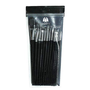 15 Piece Paint Brush Set