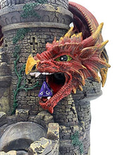 Load image into Gallery viewer, Red Dragon Woe Dice Tower
