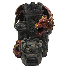 Load image into Gallery viewer, Red Dragon Woe Dice Tower
