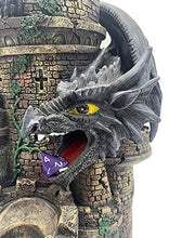 Load image into Gallery viewer, Black Dragon&#39;s Dice Tower
