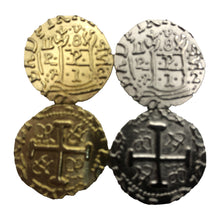 Load image into Gallery viewer, Metal Treasure Coins x 50
