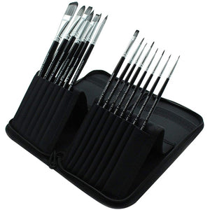 15 Piece Brush Set Case