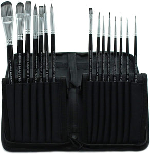 15 Piece Brush Set Case