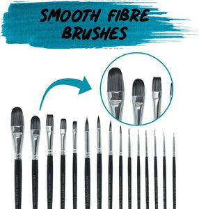 15 Piece Brush Set Case