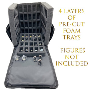 Miniature Storage Figure Case - 4 Tray