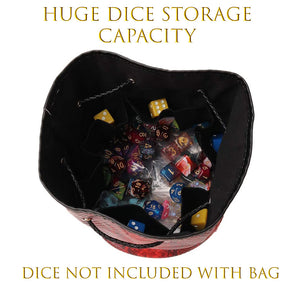 Dice Bag - BLACK DRAGON HIDE