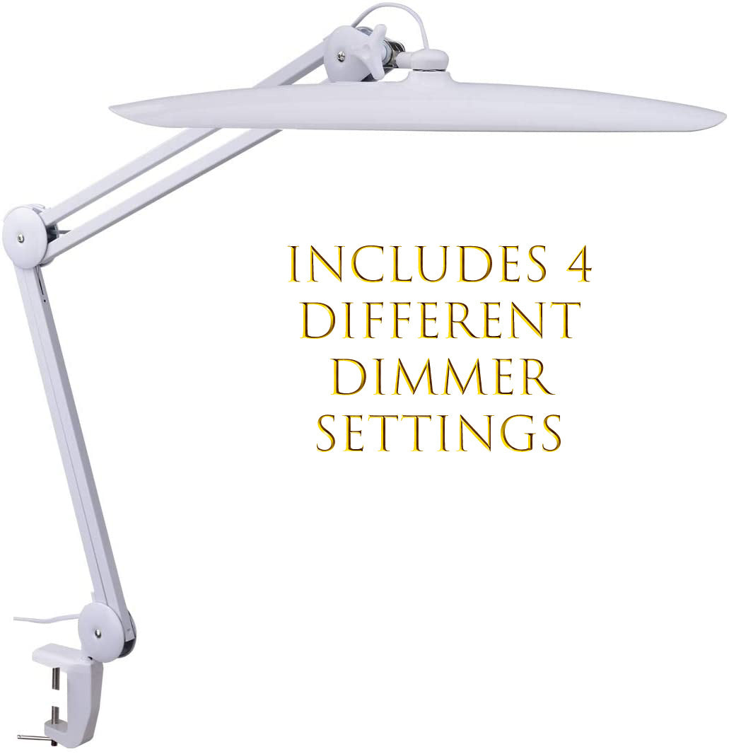 Desk Lamp with Magnifier